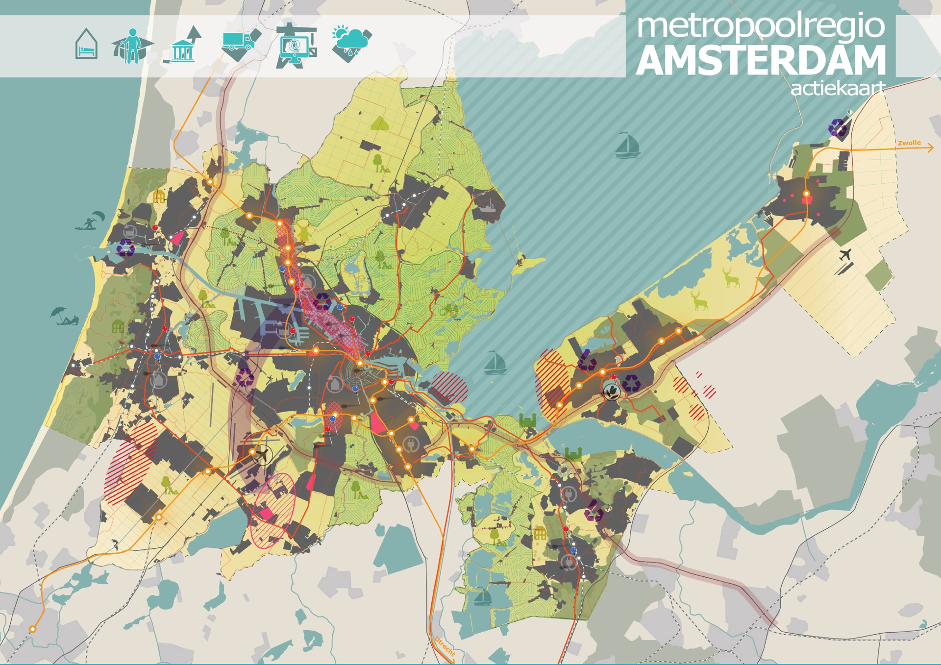 Urban plan Amsterdam Netherlands 13 AI